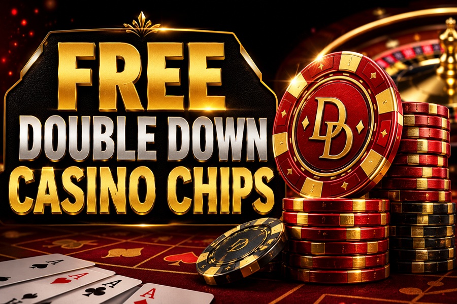 free double down casino chips